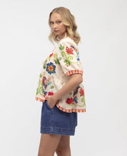 Load image into Gallery viewer, Floral Tie Top