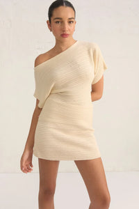 Celest Knit Top, Cream
