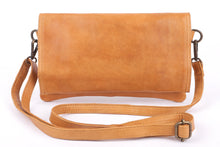Load image into Gallery viewer, Tush Leather Cross Body, Mustard BL44