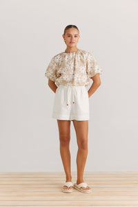 Daisy Says - Tilly Top, Scandi Floral