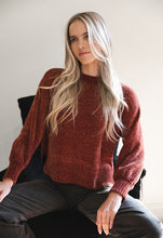 Load image into Gallery viewer, Chenille Jumper Rust