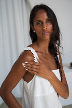 Load image into Gallery viewer, Zahara linen Dress Ivory- Lilly Pilly