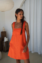 Load image into Gallery viewer, Zahara linen Dress Spritz - Lilly Pilly