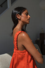Load image into Gallery viewer, Zahara linen Dress Spritz - Lilly Pilly