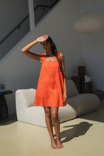 Load image into Gallery viewer, Zahara linen Dress Spritz - Lilly Pilly