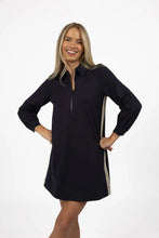 Load image into Gallery viewer, Remix shift dress Navy