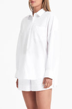 Load image into Gallery viewer, Nude Lucy - Cruz Poplin Shirt,White