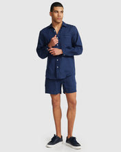 Load image into Gallery viewer, Ortc Clothing - Linen Shirt, Navy