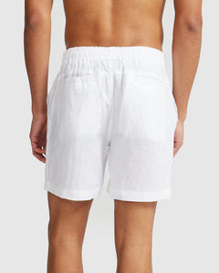 Ortc Clothing - Linen Shorts, White