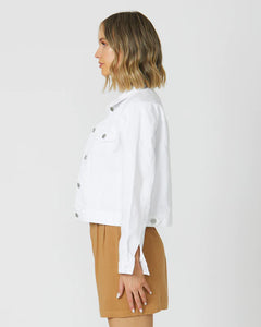 Sass Clothing - Darcy Jacket, White