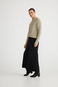 Brave & True - Marnie Knit, Soft Moss