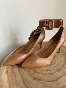 BRINKA Tan Leather Heel - Top End