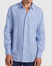 Load image into Gallery viewer, Ortc Clothing - Linen Shirt, Blue Check