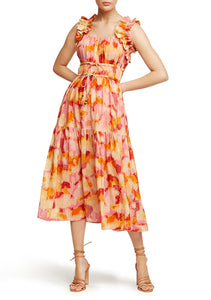 MOS The Label - Never Ending Summer Midi Dress, Summer Print