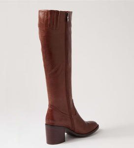 Mollini - Cosmmo Boots, Dark Brown Leather