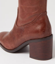 Load image into Gallery viewer, Mollini - Cosmmo Boots, Dark Brown Leather