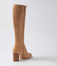 Load image into Gallery viewer, Django &amp; Juilette - Ammies Cappuccino Leather Knee High Boots