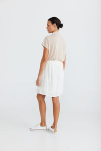 Brave & True - Sunny Days Skirt, White