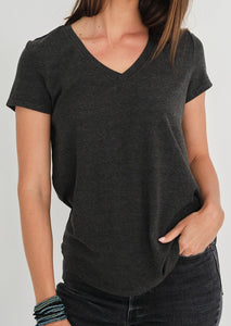 Titchie - Muse Tee, Charcoal