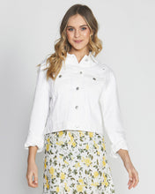 Load image into Gallery viewer, Sass Clothing - Keira Denim Jacket, White