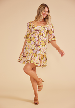 Load image into Gallery viewer, Minkpink - Zoey Mini Dress, Brown Floral