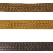 Kompanero 'Jaipur' tobacco leather belt