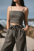 Load image into Gallery viewer, Lilly Pilly Collection - Ava Linen Pants, Khaki