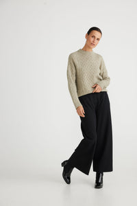 Brave & True - Marnie Knit, Soft Moss