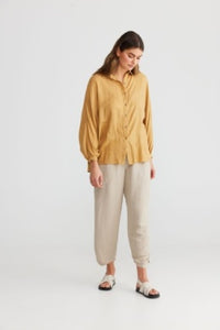 Shanty Corp - Milano Shirt, Saffron Silk